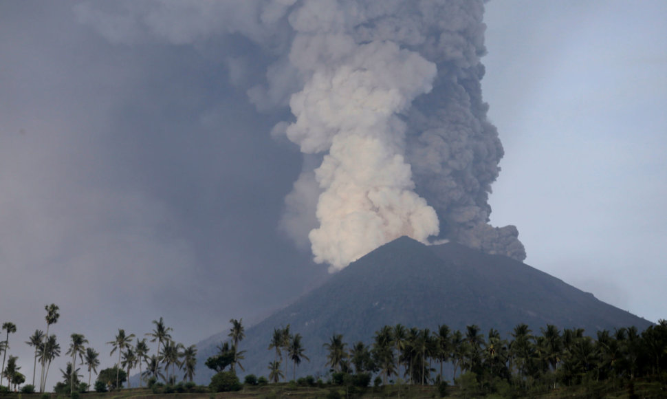 Agungo ugnikalnis Balyje 