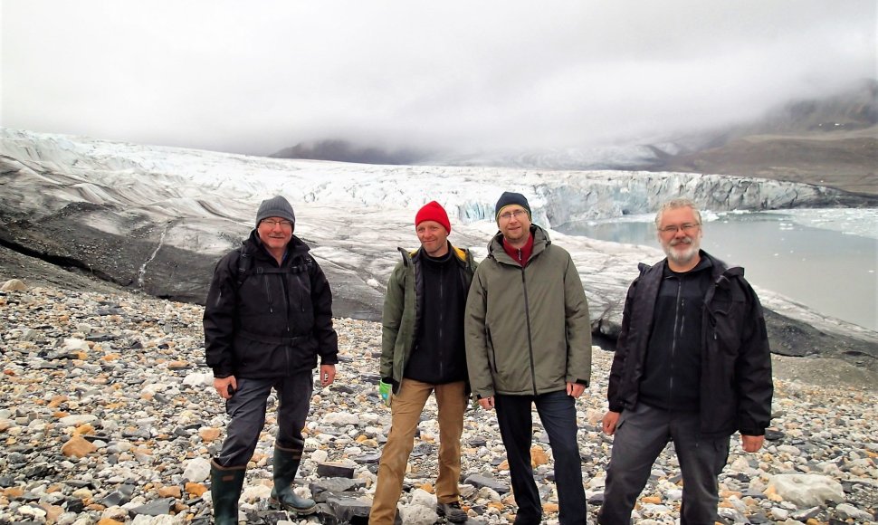 KU mokslininkų ekspedicija Arktyje.