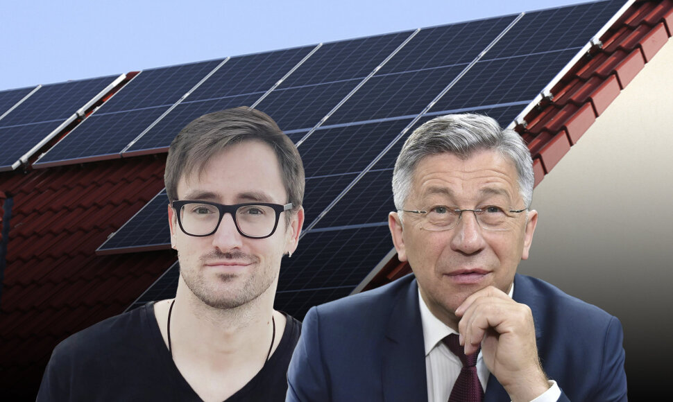 Domantas Tracevičius ir Vytautas Milėnas