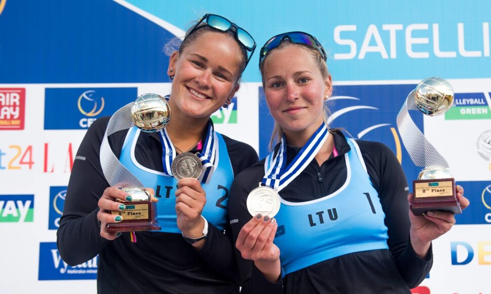 Urtė Andriukaitytė ir Irina Zobnina
