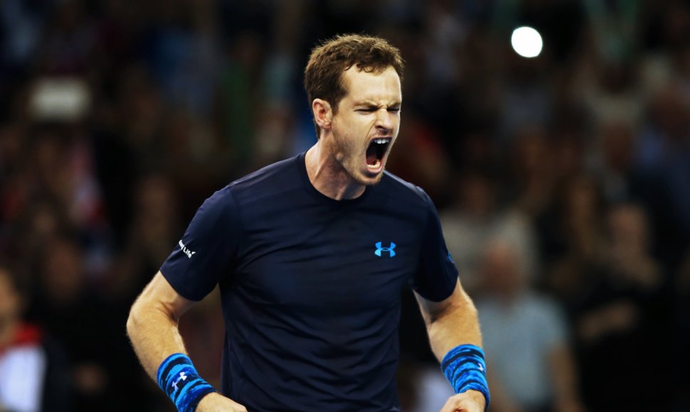 Andy Murray su Didžiosios Britanijos teniso rinktine pateko į Daviso taurės ketvirtfinalį