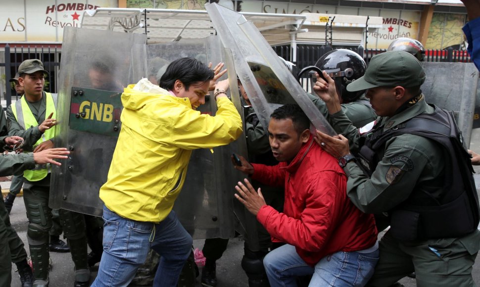 Protestas Venesueloje