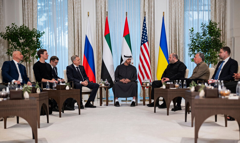 Derybos Abu Dabyje / - / AFP