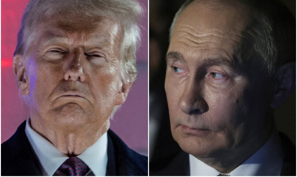 Donaldas Trumpas ir Vladimiras Putinas