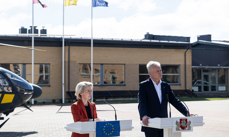 Ursula von der Leyen, Gitanas Nausėda