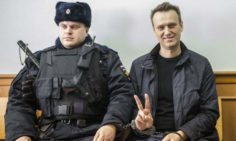 Aleksejus Navalnas išėjo į laisvę