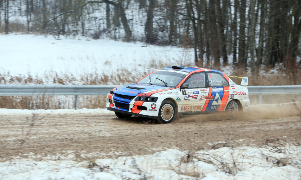 „Halls Winter Rally“: 7-8 ir 10-11 GR