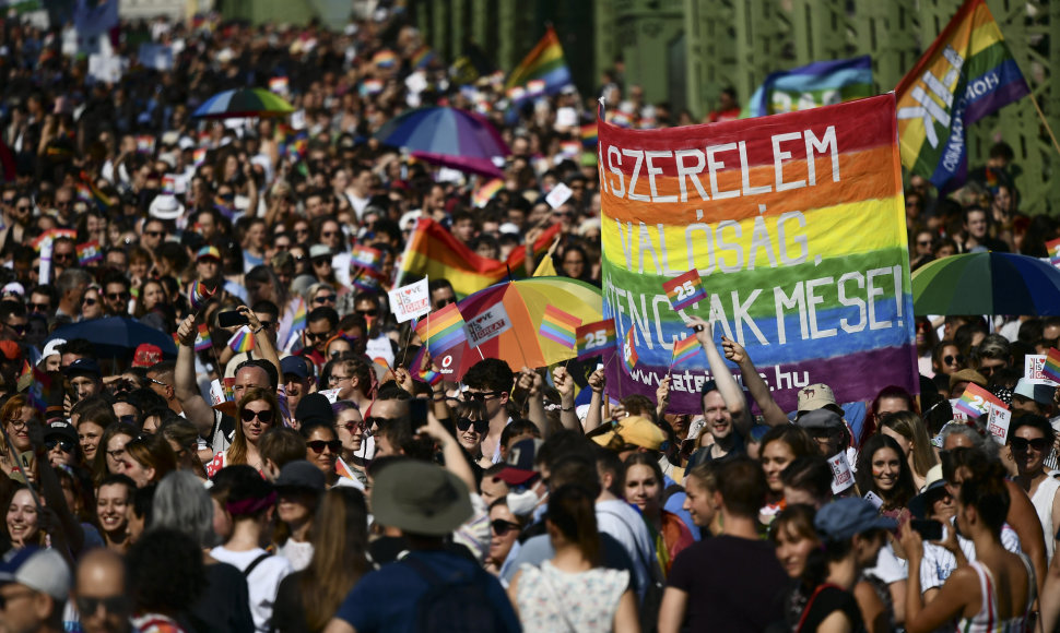 "Pride" paradas Budapešte