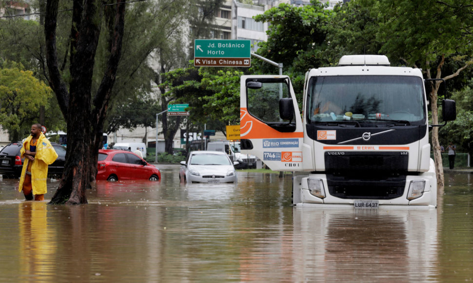 Potvynis Rio de Žaneire