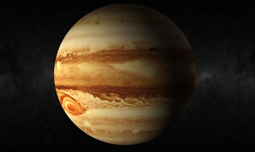 Jupiterio „akis“ – ne kas kita, o didžiulė amžinai siaučianti audra