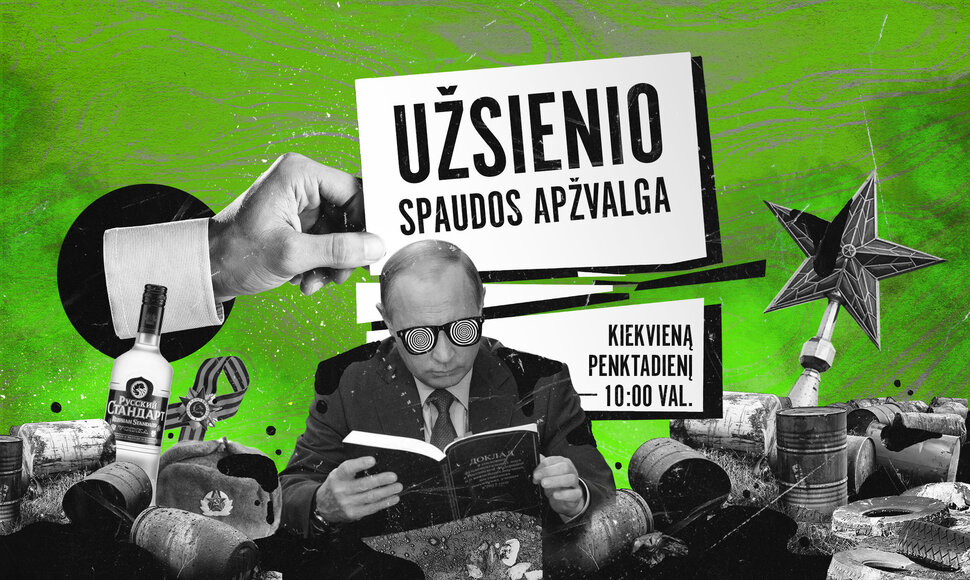 Vladimiras Putinas. Igno Krakio iliustracija
