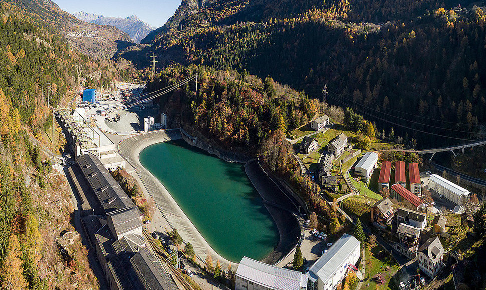 Hidroelektrinė Šveicarijoje