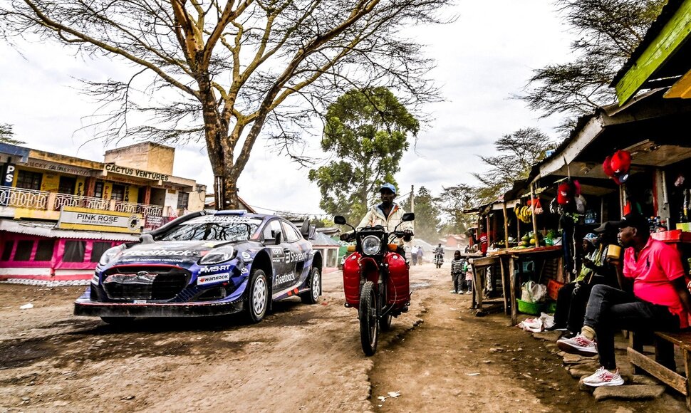 WRC organizatorių &bdquo;facebook&ldquo; puslapyje patalpinta nuotr.