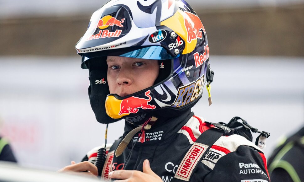 Kalle Rovanpera. WRC organizatorių &bdquo;facebook&ldquo; puslapyje patalpinta nuotr.