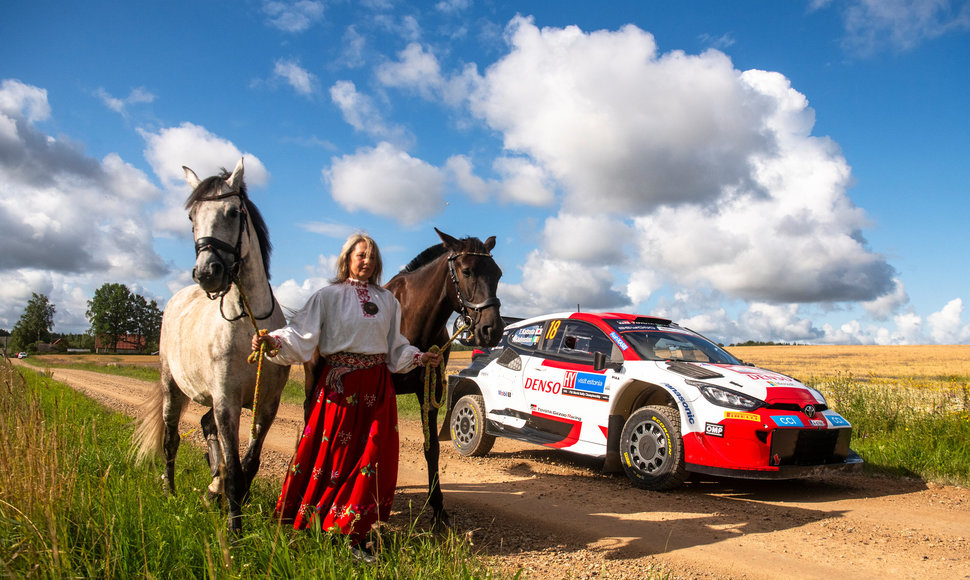 Akimirka iš Estijos WRC varžybų. Red Bull nuotr.