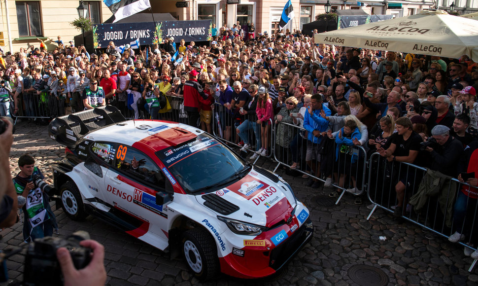 Kalle Rovanperä WRC varžybose. Red Bull nuotr. 