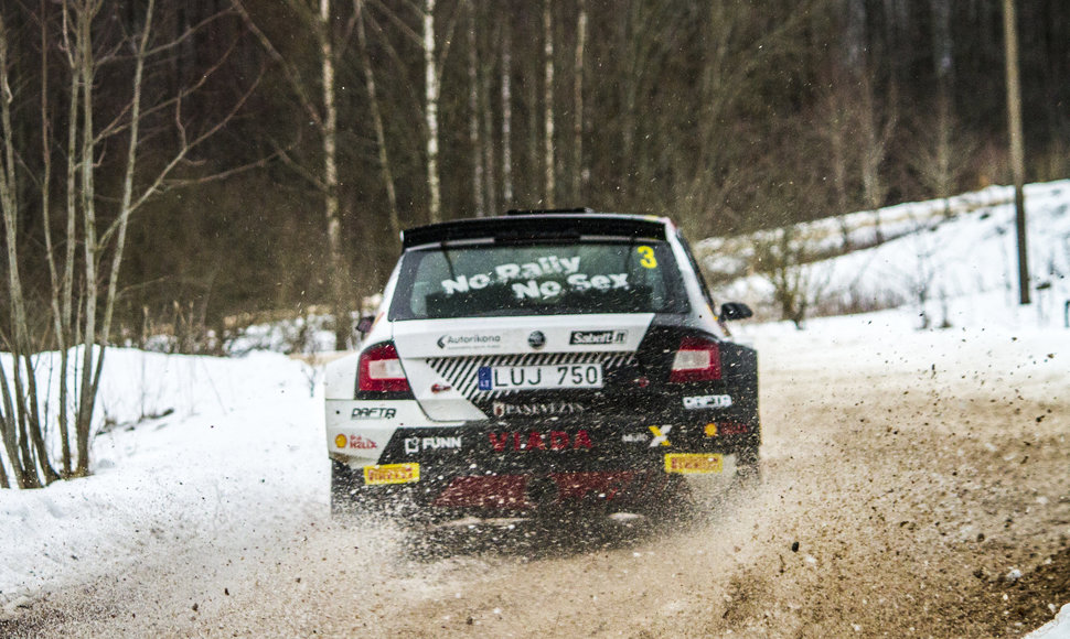 „Winter Rally Aukštaitija“ organizatorių nuotr.