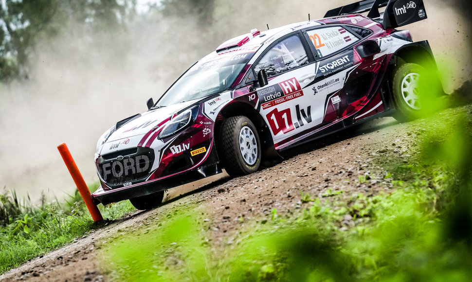 WRC organizatorių „facebook“ tinkle patalpinta nuotrauka