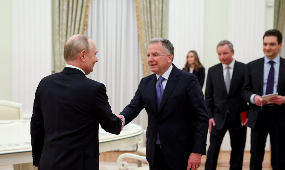 Vladimiras Putinas, Steve'as Witkoffas