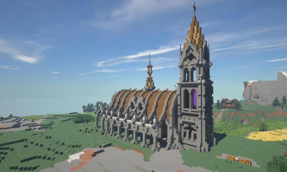 Minecraft Gothic Church
