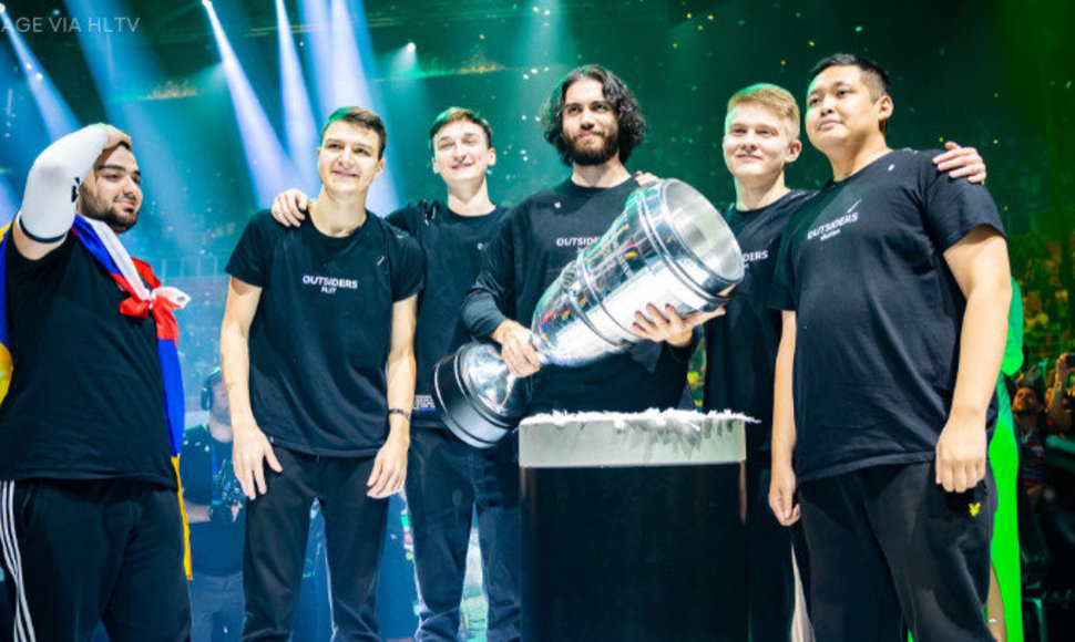 „IEM Rio Major“ čempionai "Outsiders"