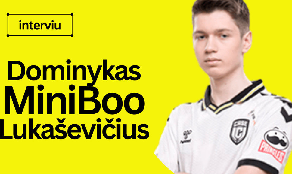 Interviu su Dominyku  „MiniBoo“ Lukaševičiumi