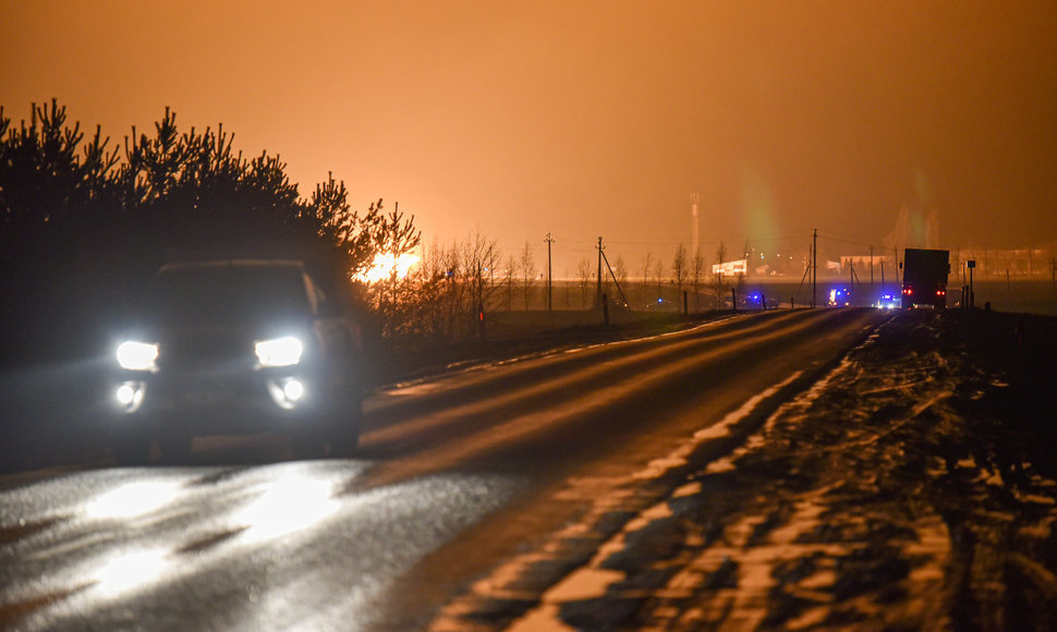 Sprogęs dujotiekis Pasvalio rajone