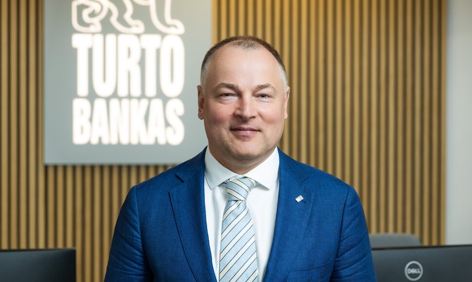 Turto banko direktorius Gintaras Mak&scaron;imas