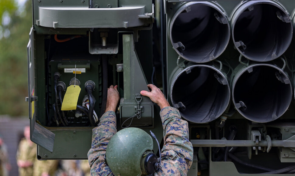 Pratybos su HIMARS