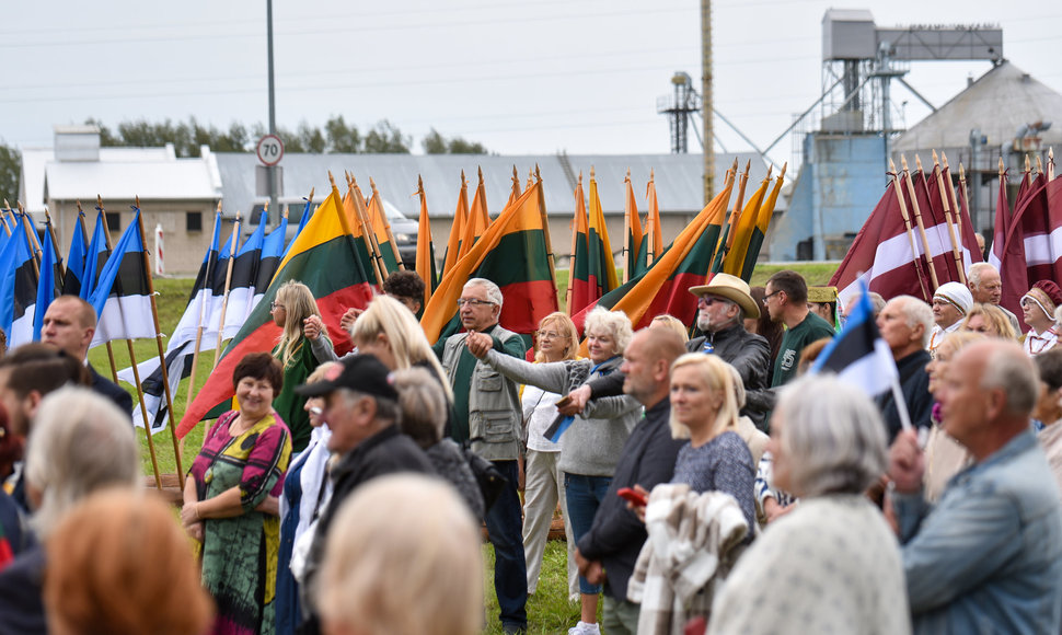 Baltijos kelio metinių minėjimas