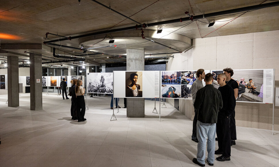 Jubiliejinės „World Press Photo“ parodos atidarymas verslo centre „Hero“