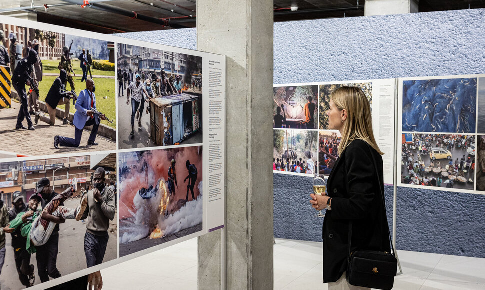  Jubiliejinės &bdquo;World Press Photo&ldquo; parodos atidarymas verslo centre &bdquo;Hero&ldquo;
