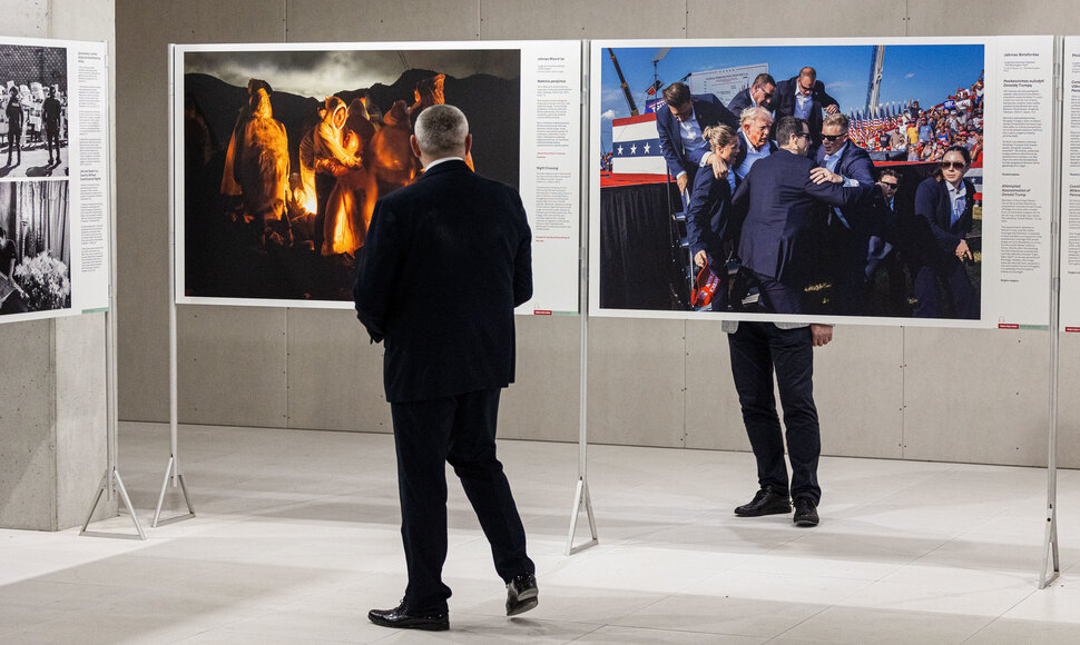 Jubiliejinės „World Press Photo“ parodos atidarymas verslo centre „Hero“