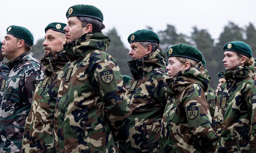 Kandidatų į &scaron;aulius priesaikos ceremonija