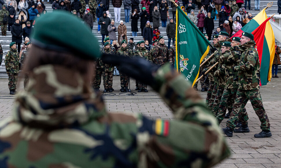 Kandidatų į šaulius priesaikos ceremonija