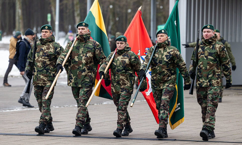 Kandidatų į &scaron;aulius priesaikos ceremonija