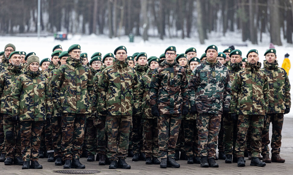 Kandidatų į šaulius priesaikos ceremonija