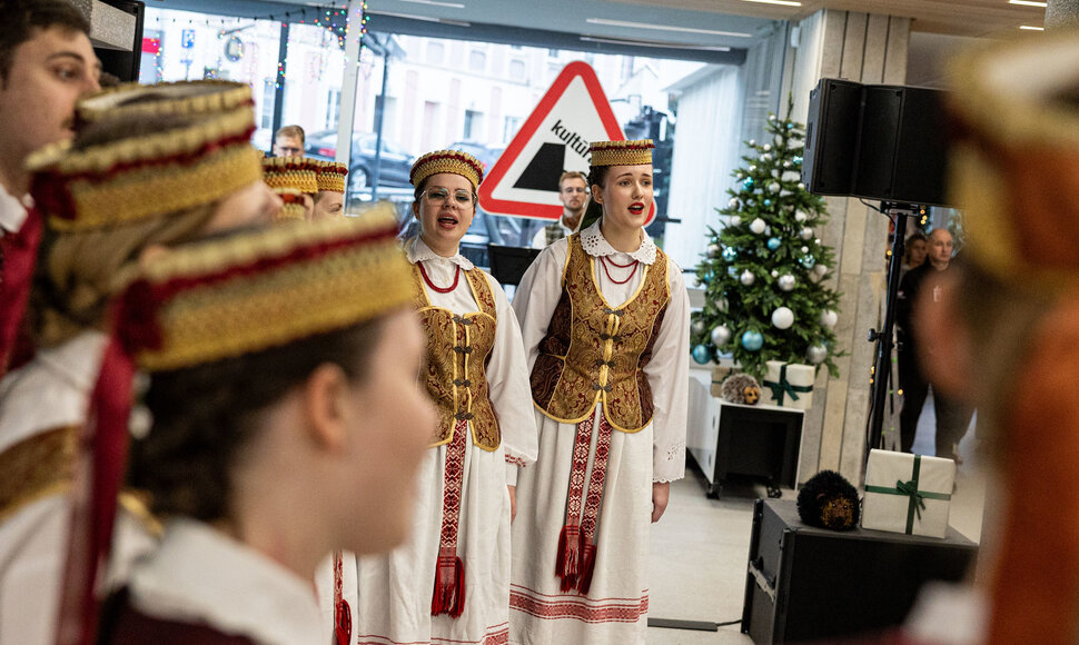 23-osios Tarptautinės Kalėdų labdaros mugės atidarymas