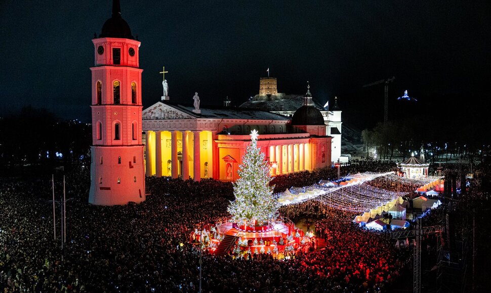 Vilniaus Kalėdų eglės įžiebimas