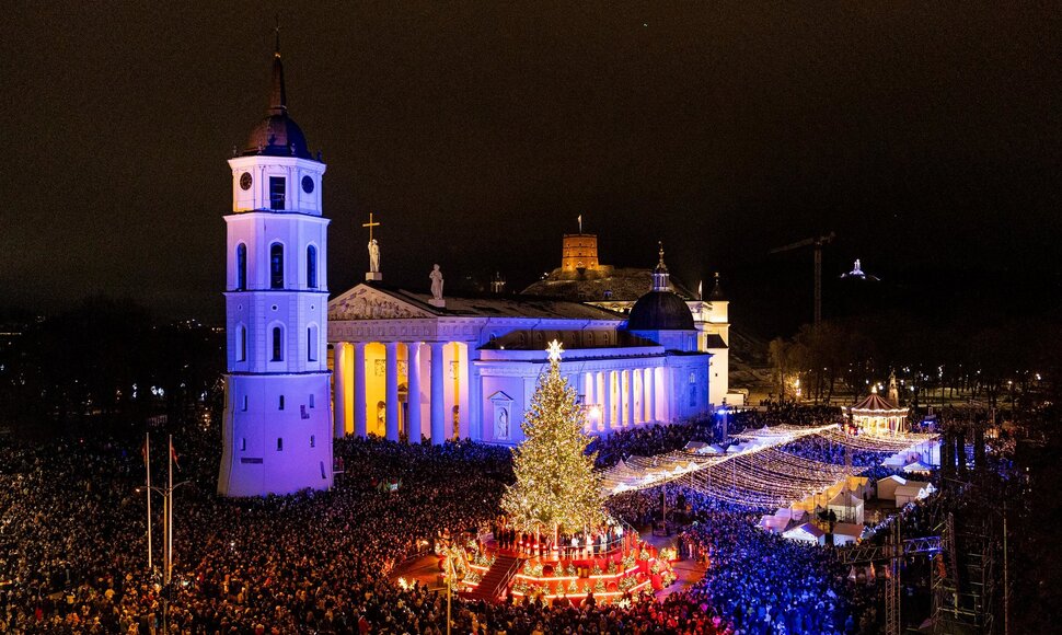 Vilniaus Kalėdų eglės įžiebimas