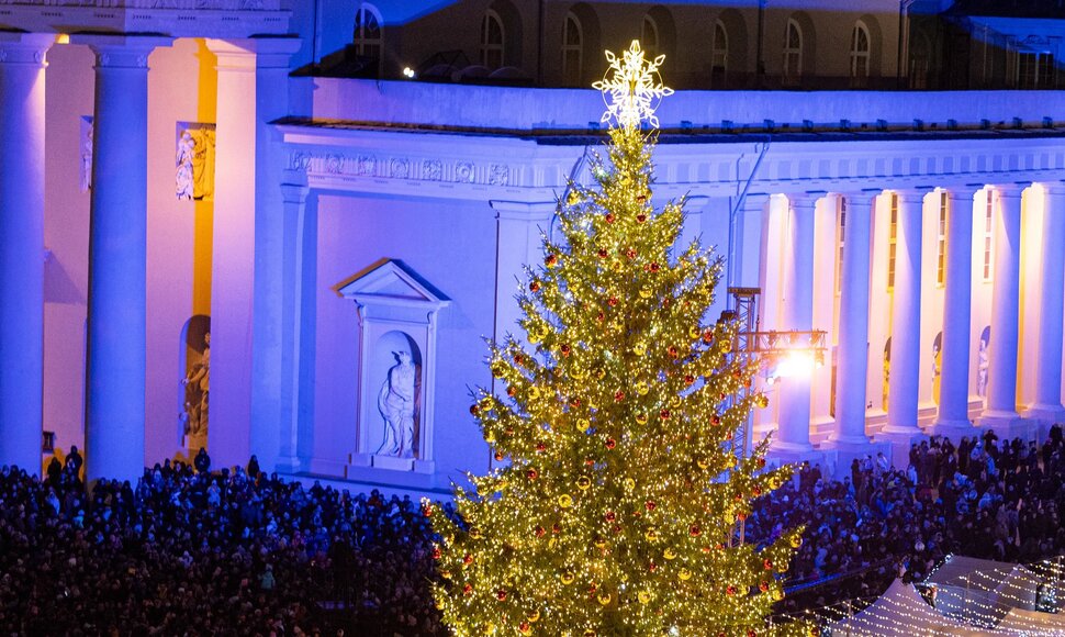 Vilniaus Kalėdų eglės įžiebimas