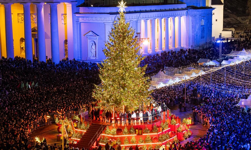 Vilniaus Kalėdų eglės įžiebimas