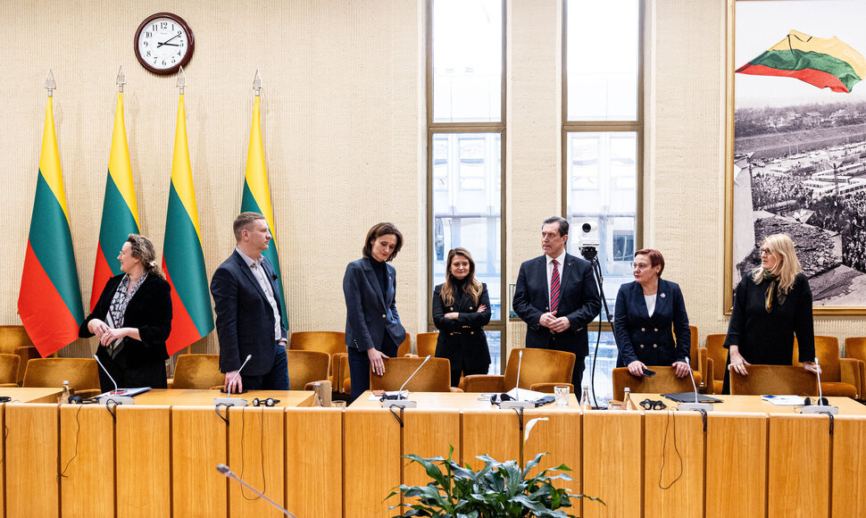 Seimo opozicijos atstovų susitikimas su Venecijos komisijos atstovais dėl LRT įstatymo pataisų