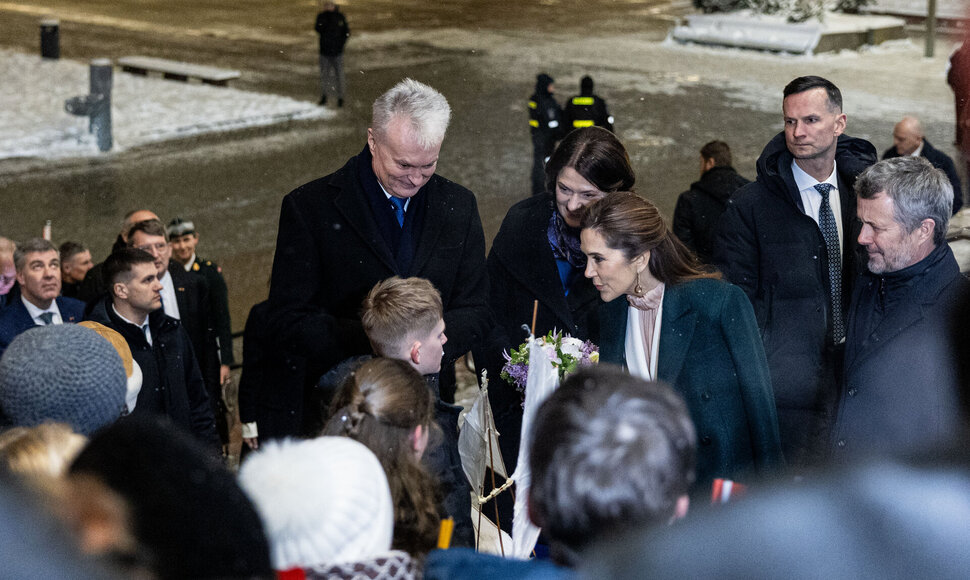 Gitanas Nausėda, Diana Nausėdienė, Karalienė Mary