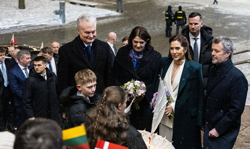 Gitanas Nausėda, Diana Nausėdienė, Karalienė Mary, Danijos Karalius Frederikas X