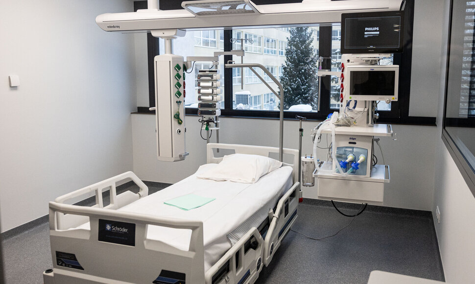 Vilniaus miesto klinikinės ligoninės (VMKL) naujų operacinių, reanimacijos ir hemodializės korpuso atidarymas