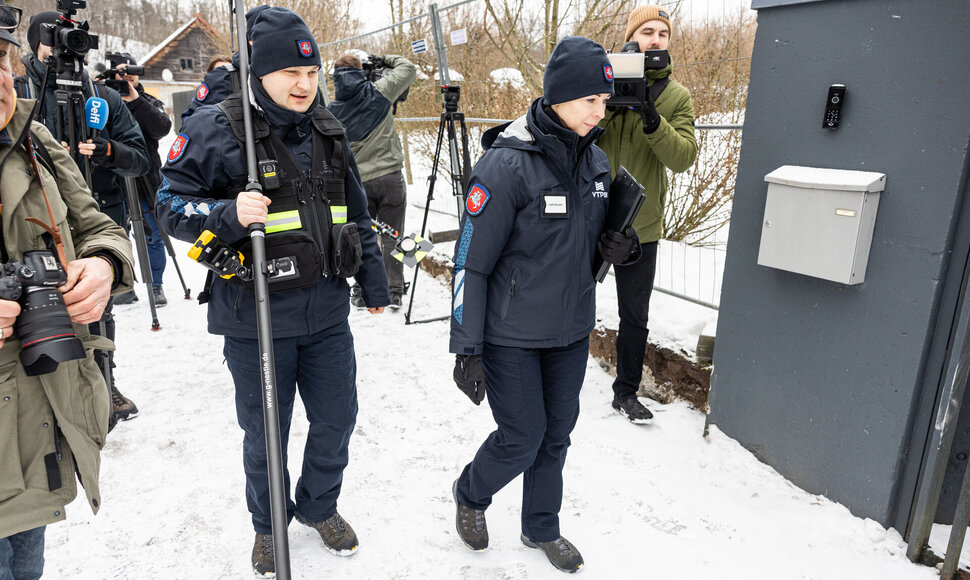 Statybų inspekcijos patikrinimas G. Nausėdos sklype