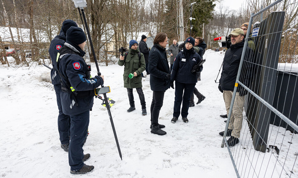 Statybų inspekcijos patikrinimas G. Nausėdos sklype