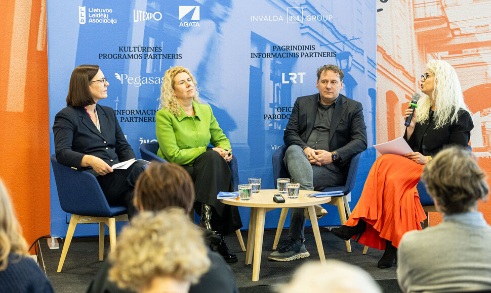 2026 metų Vilniaus knygų mugės spaudos konferencija