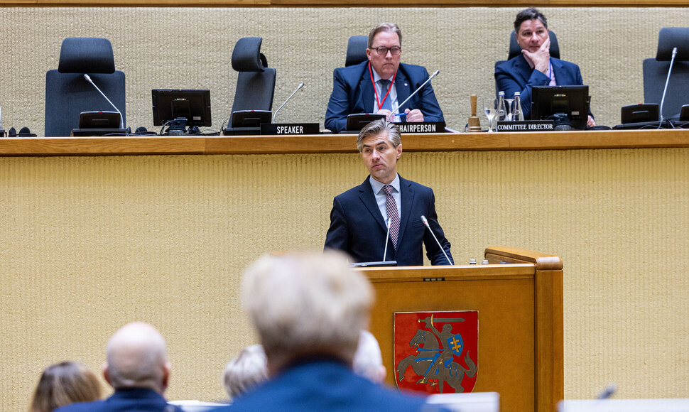 NATO Parlamentinės Asamblėjos pavasario sesija LR Seime